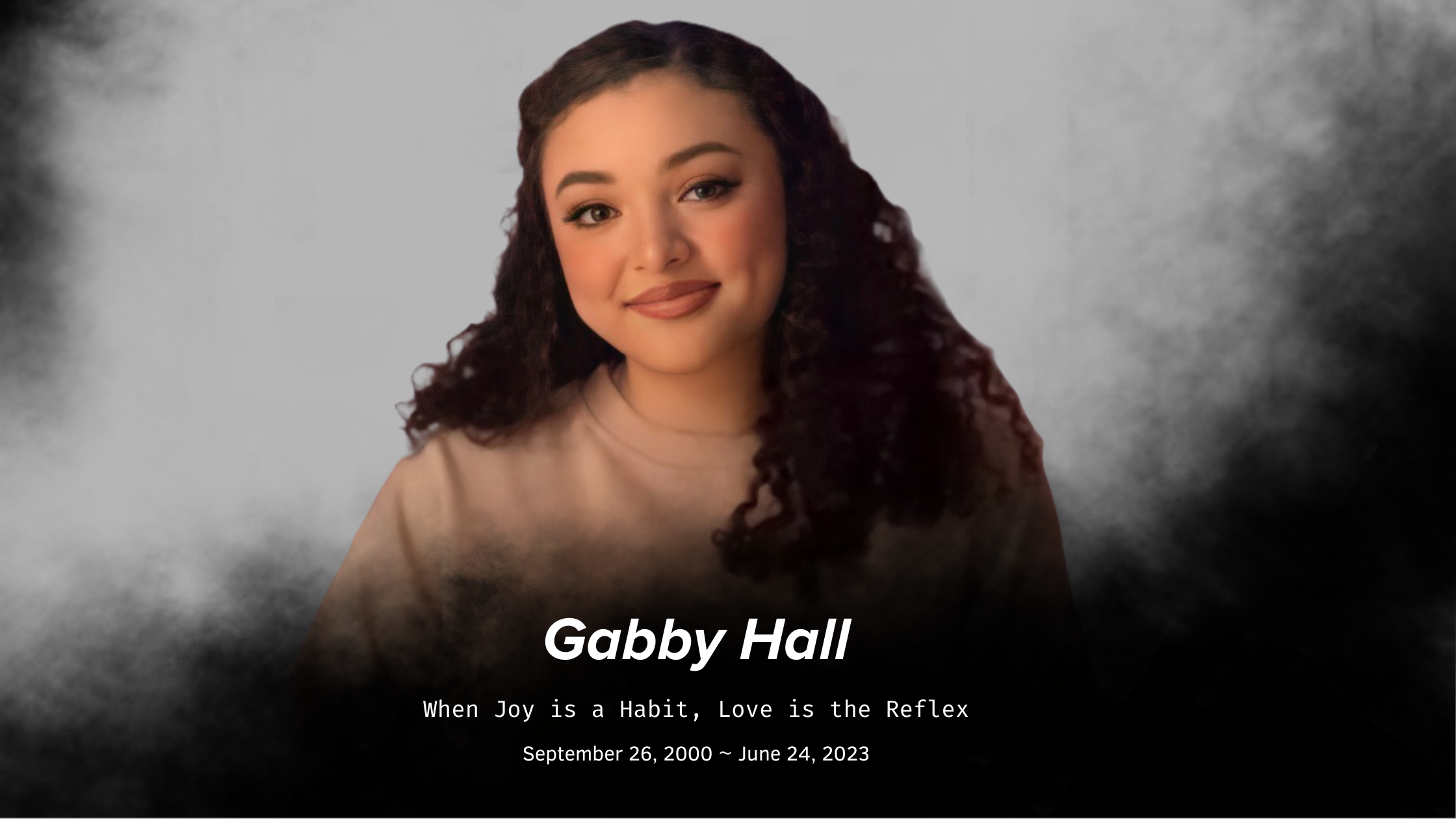 Remembering Gabby Hall