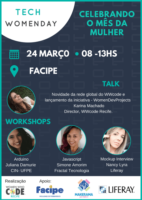 Featured image for Join Karina Machado at Tech WomenDay – Talk – WWCode Merida