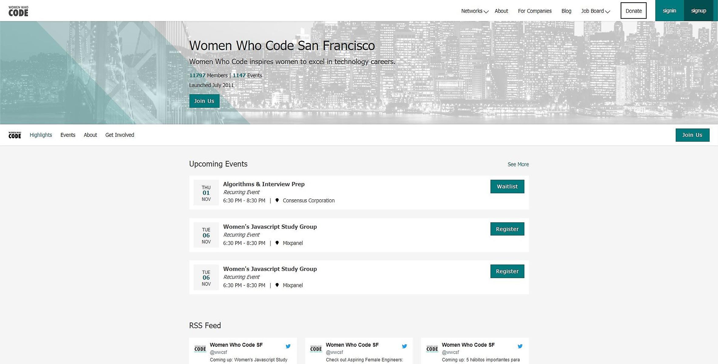Featured image for Women Who Code Network Profiles Launch