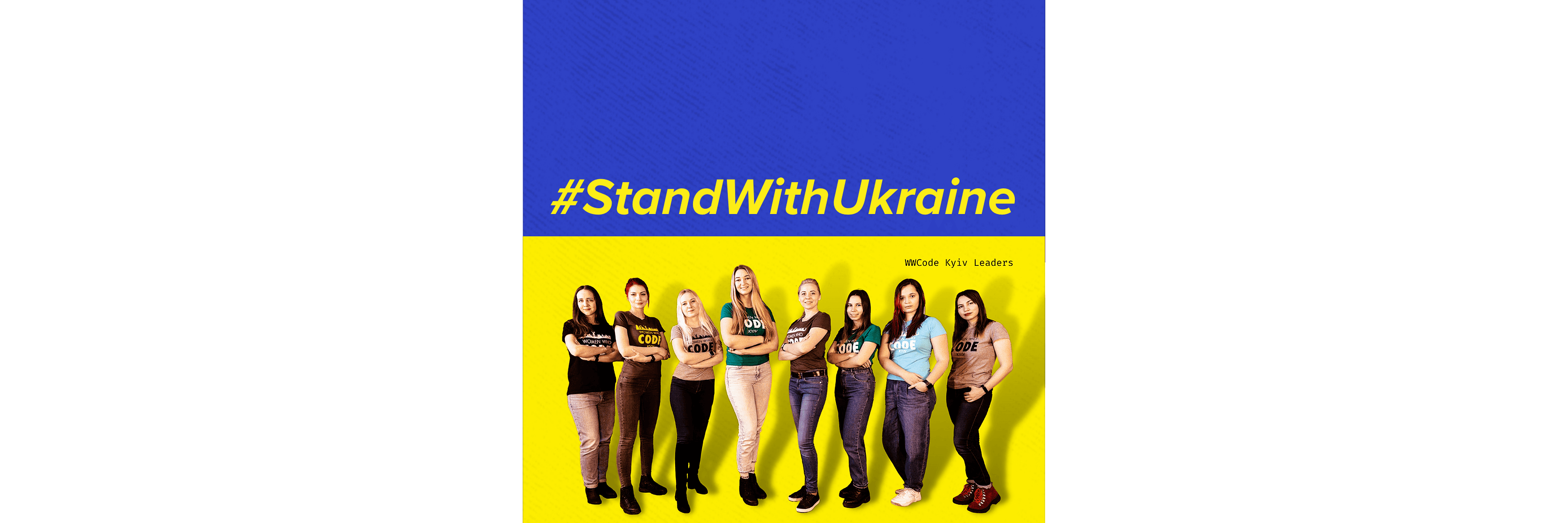 Featured image for Women Who Code Stands with the People of Ukraine